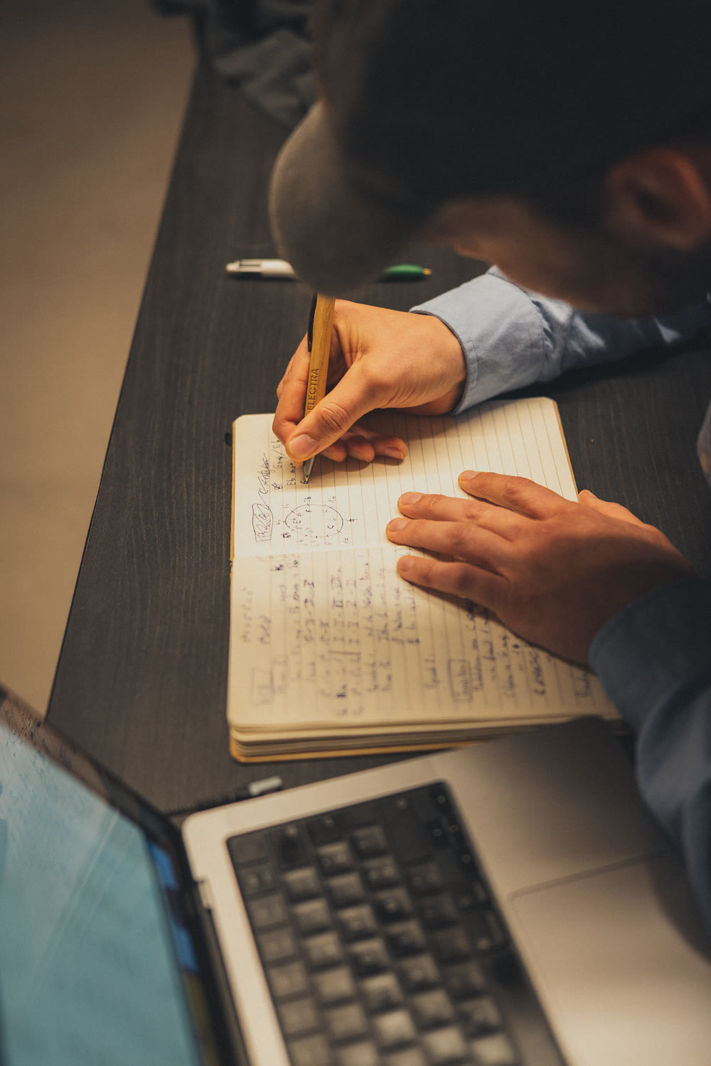 Travail de lecture et solfège au cahier